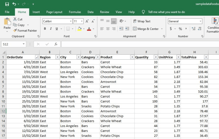 First Tool: Excel Tool – Data World